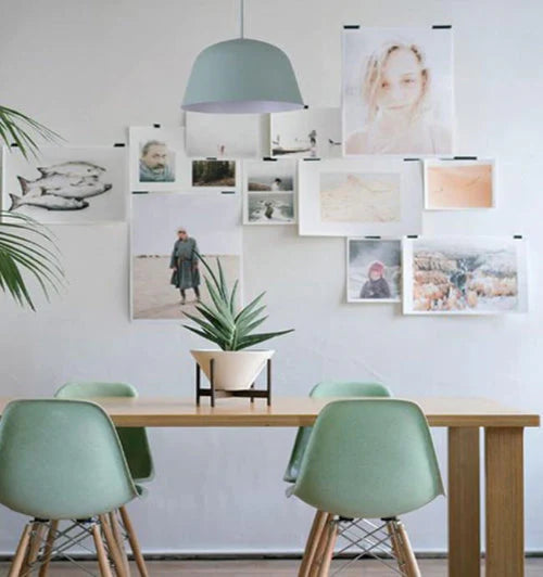 Pastel Angled Dome Pendant Light