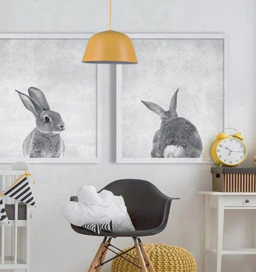 Pastel Angled Dome Pendant Light
