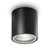 Gun IP44 Indoor / Outdoor Surface Mounted Downlight, Black