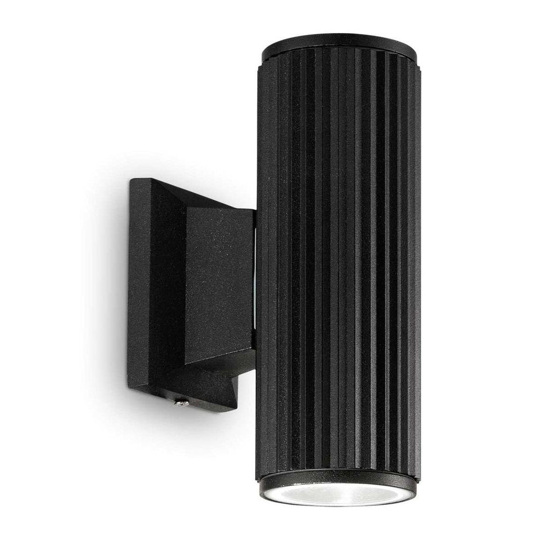 Base IP44 Exterior Up / Down Wall Light, Black
