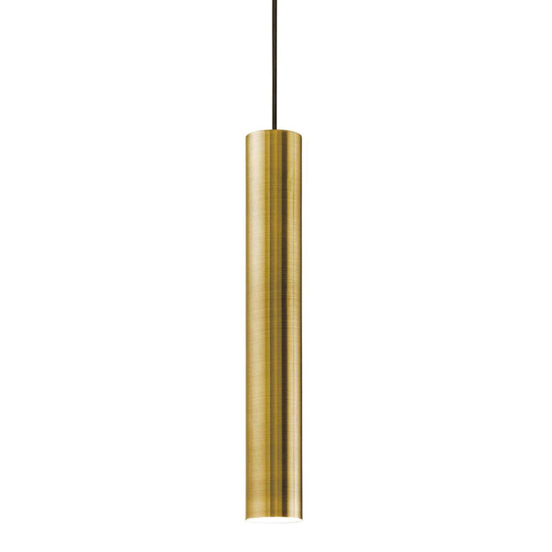 Look Metal Pendant Light, Antique Brass