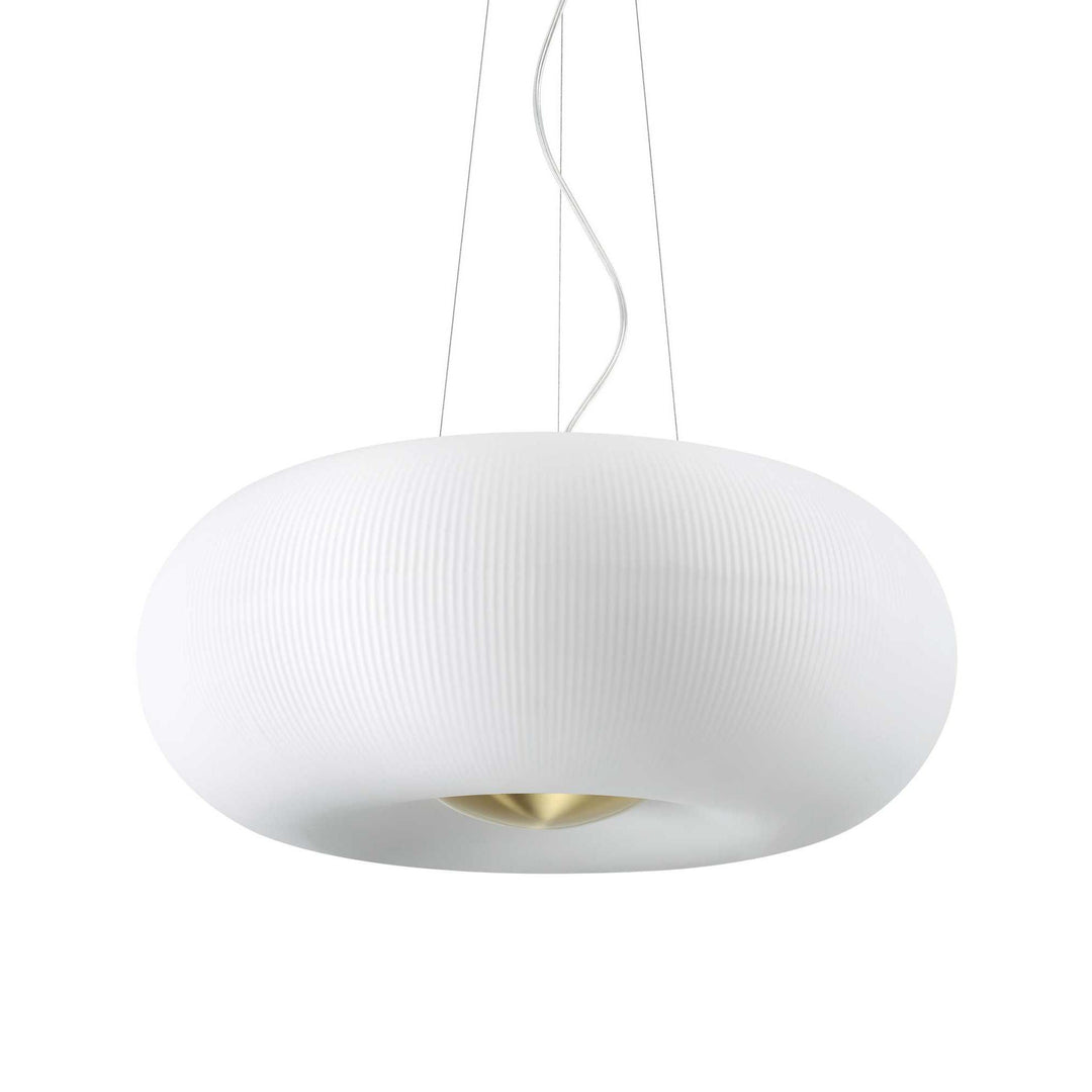 Arizona Pleated Glass Pendant Light, Large