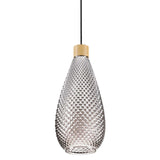 Bergen Glass Narrow Pendant Light