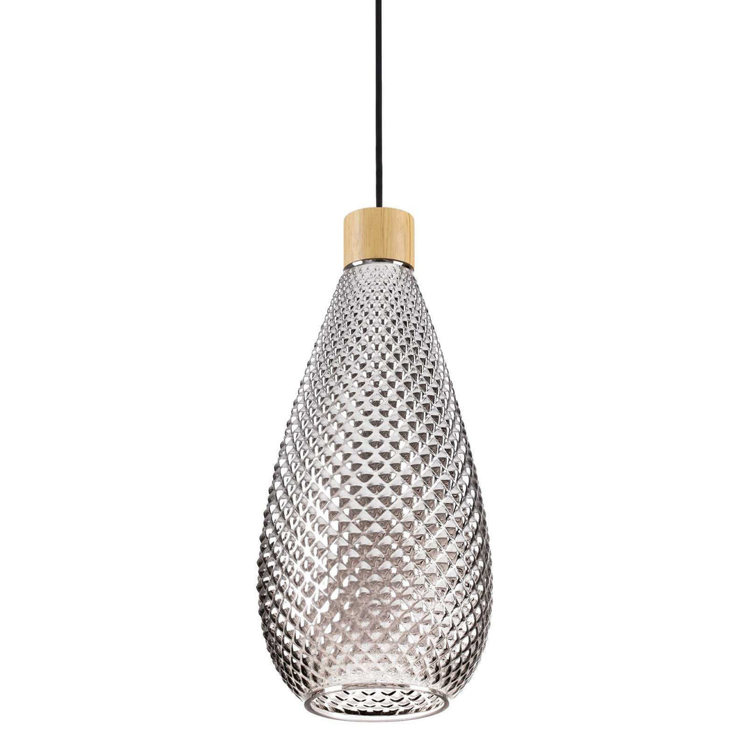 Bergen Glass Narrow Pendant Light
