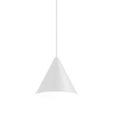 Chili Metal Wide Pendant Light, White