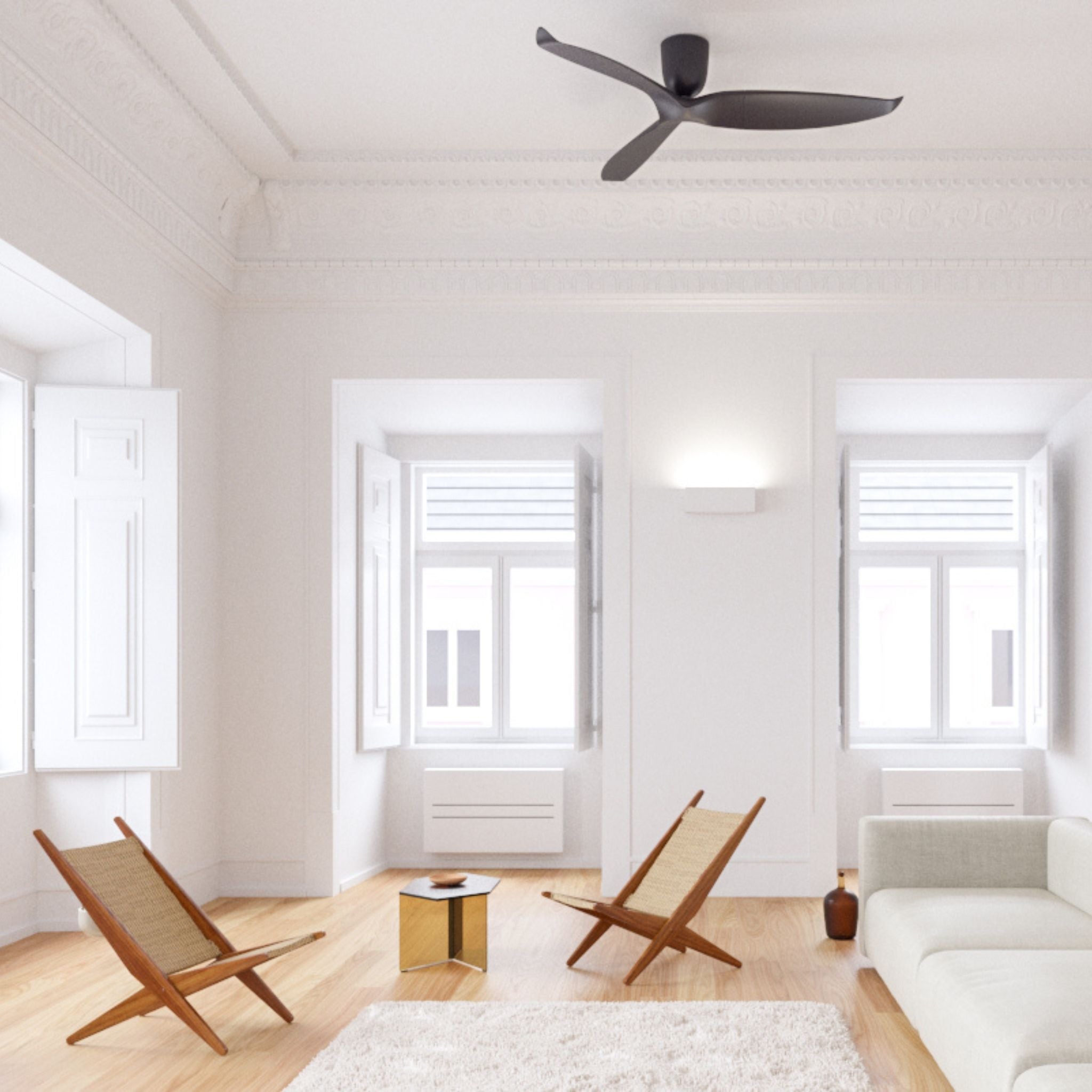 Aeratron AE3+ 3 Blade 48" DC Ceiling Fan With Remote - Dubbo Lighting Centre