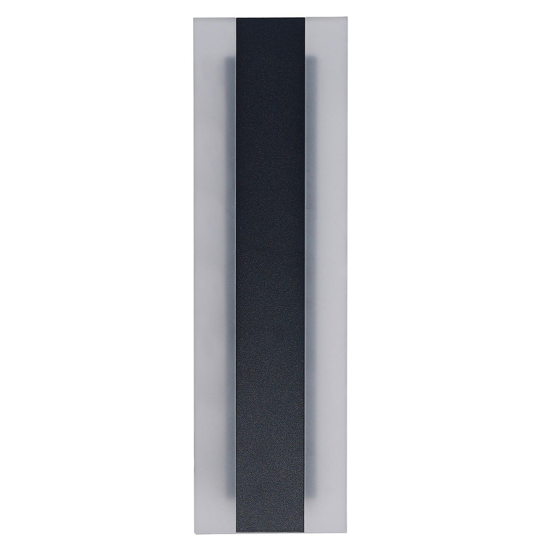 Banda IP65 Indoor / Outdoor LED Wall Light, 9W, CCT, Black