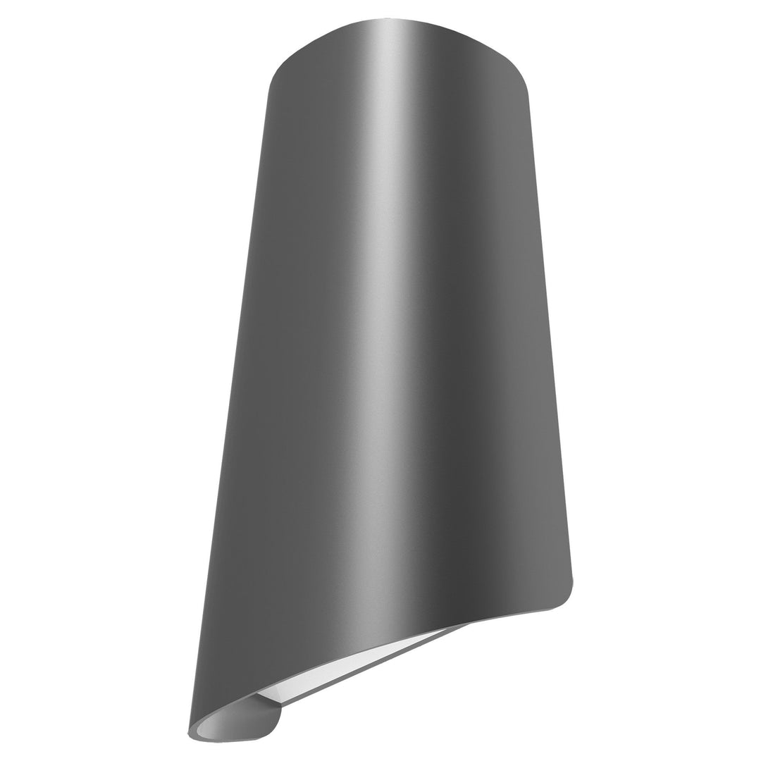 Bestri IP65 Exterior Up / Down LED Wall Light, CCT, Dark Grey