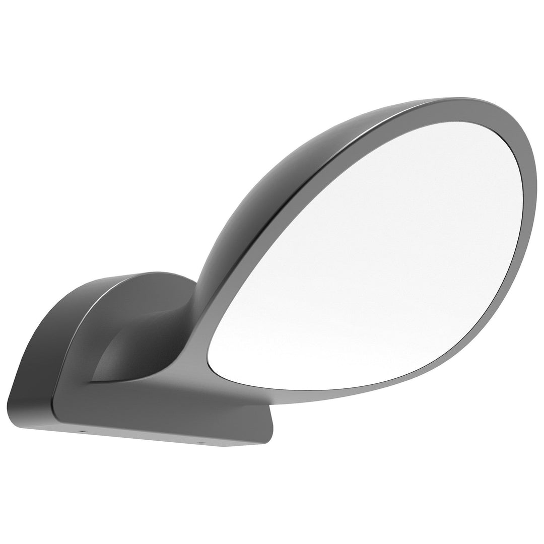 Bocina IP65 Exterior LED Wall Light, Dark Grey