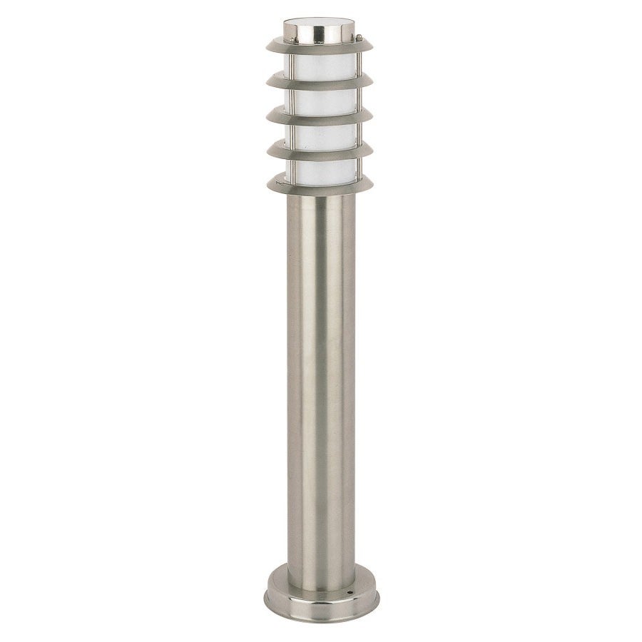 Borda IP44 Stainless Steel Garden Bollard Light, Large, Stainless Steel