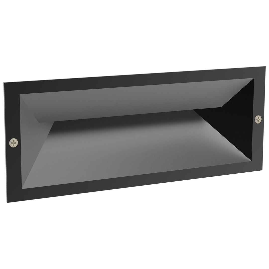 Brick IP65 Exterior Recessed LED Wall / Step Light, CCT, Charcoal
