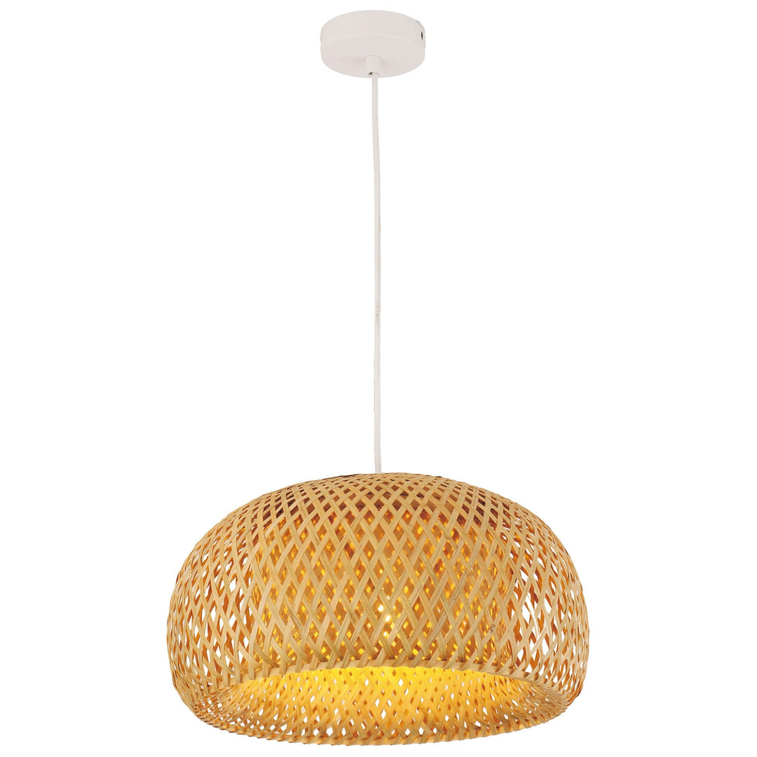 Canasta Bamboo Pendant Light, Large