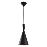CLA Caviar Black Metal Pendant Light