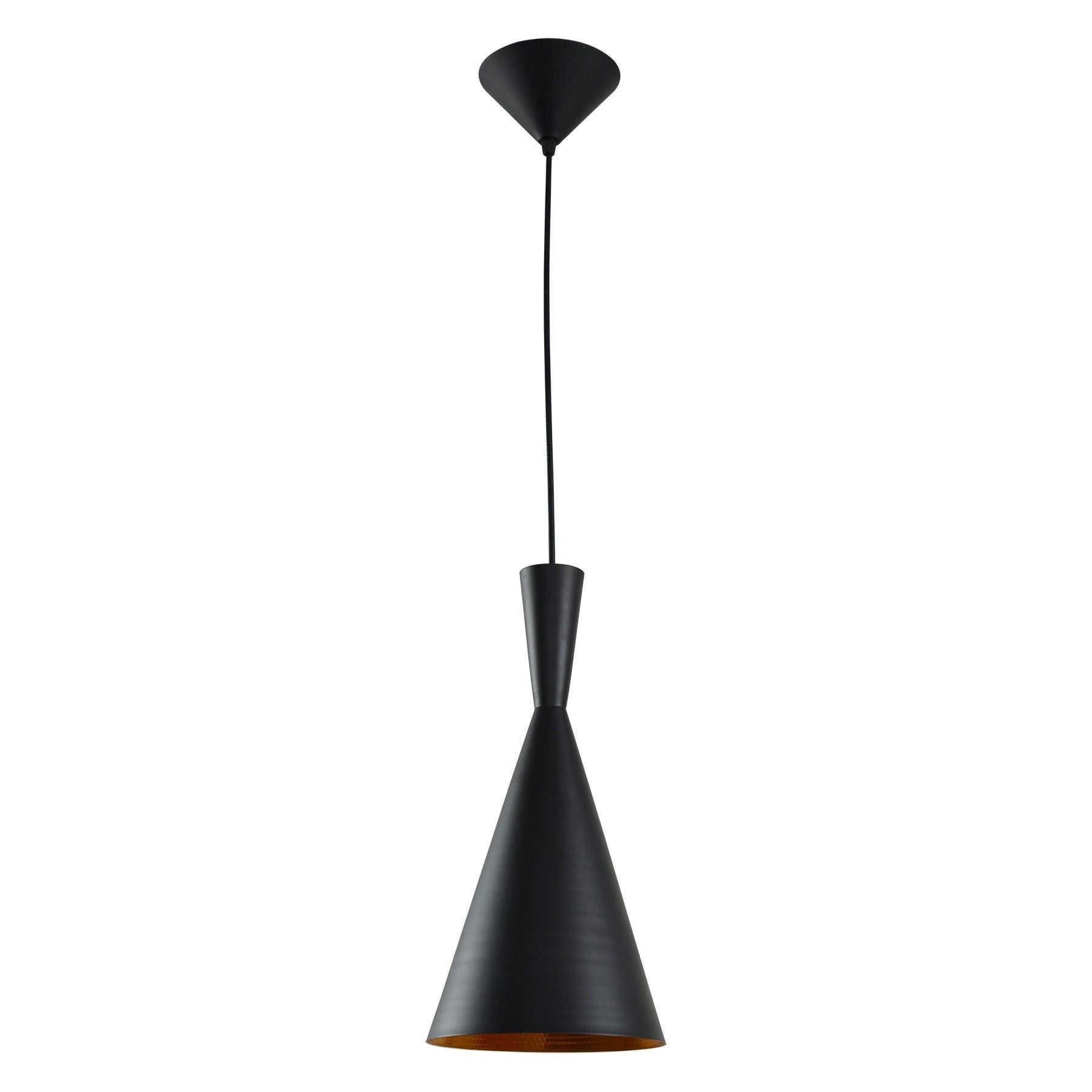CLA Caviar Black Metal Pendant Light