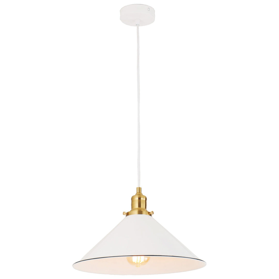 Cerema Metal Pendant Light, Coolie, Large