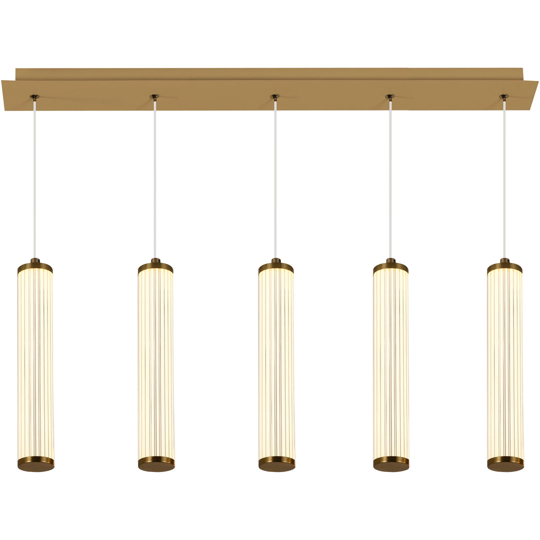 Charm 5 Light Linear Pendant