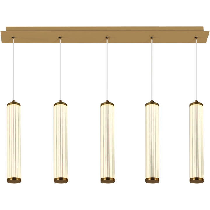 Charm 5 Light Linear Pendant