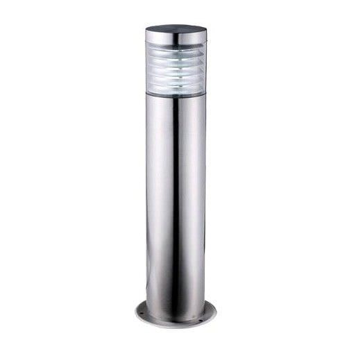 Elanora IP44 Stainless Steel Garden Bollard Light, Small, Silver
