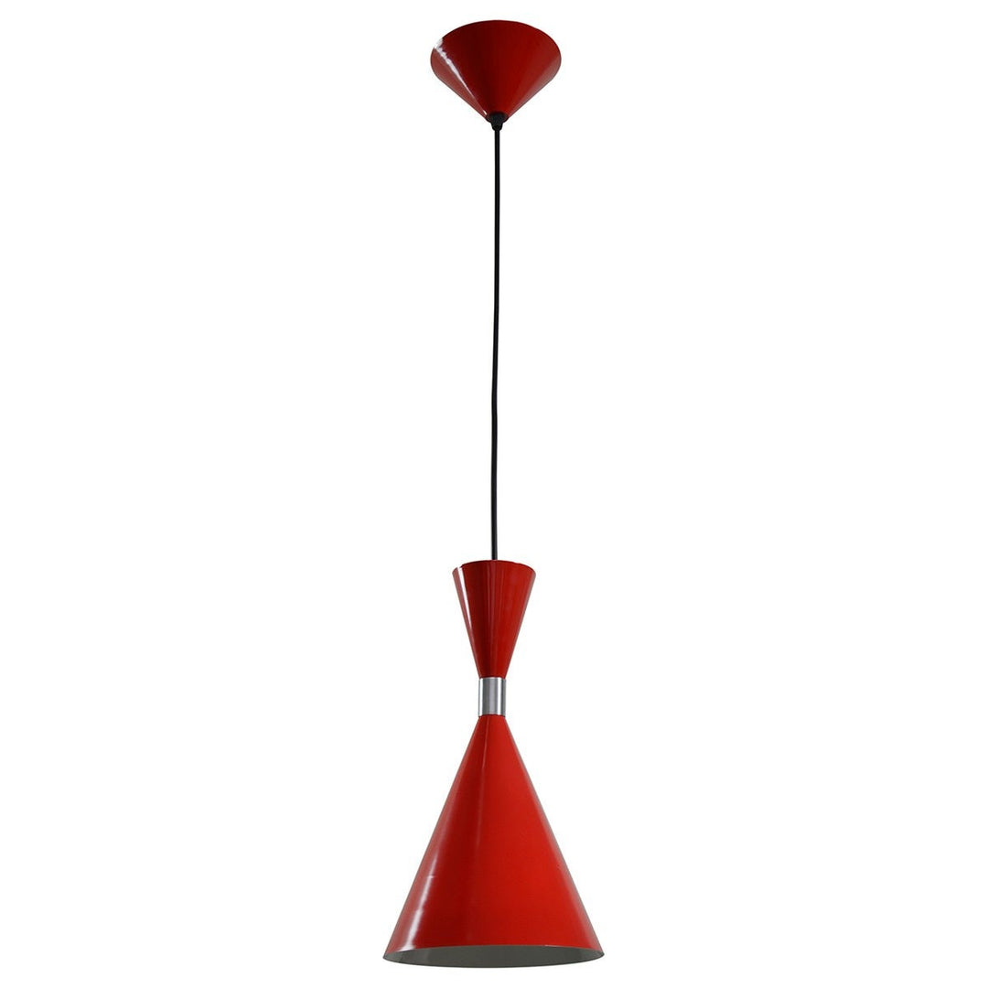 Constance Aluminium Pendant Light, Red
