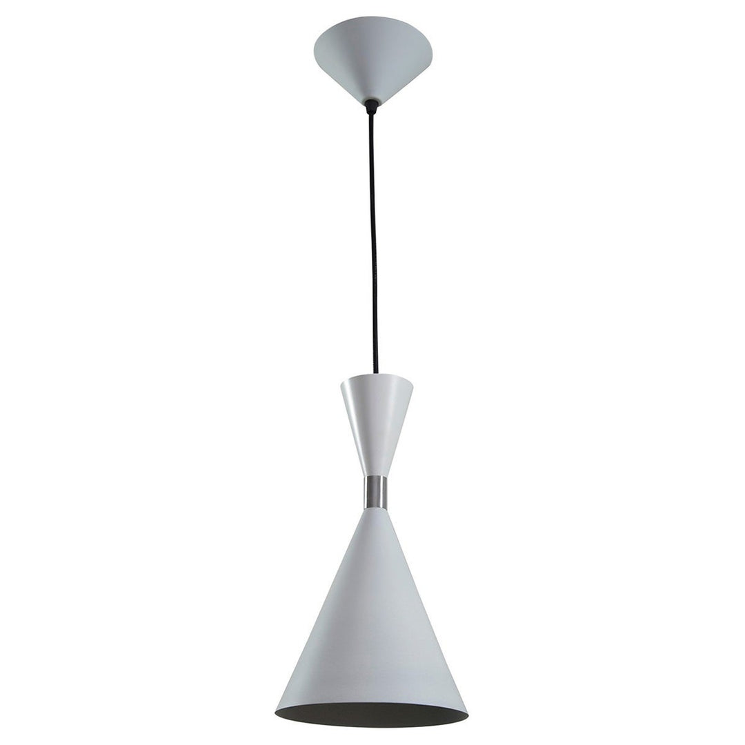 Constance Aluminium Pendant Light, White