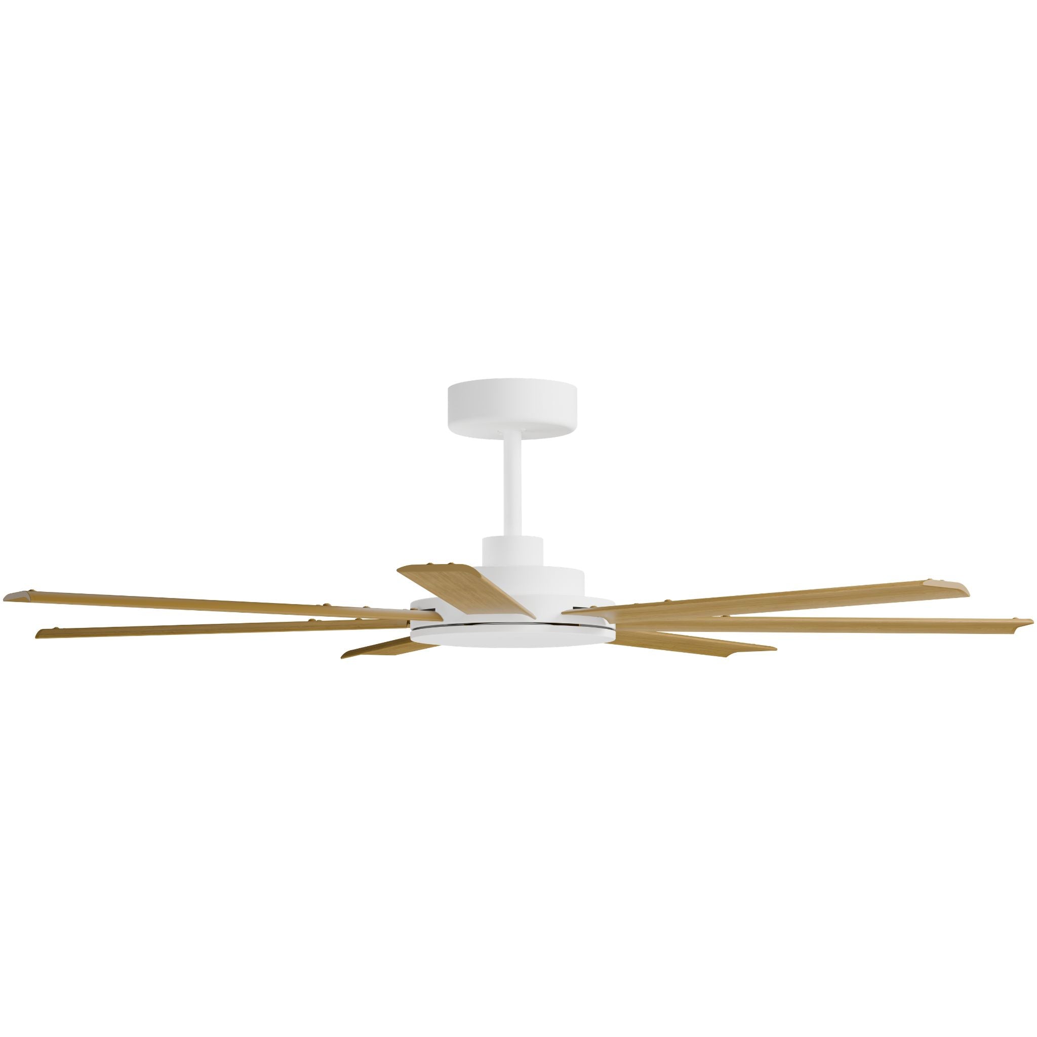 Calibo Alula 60" (1524mm) 7 Blade Indoor/Outdoor DC Ceiling Fan & Remote - Dubbo Lighting Centre