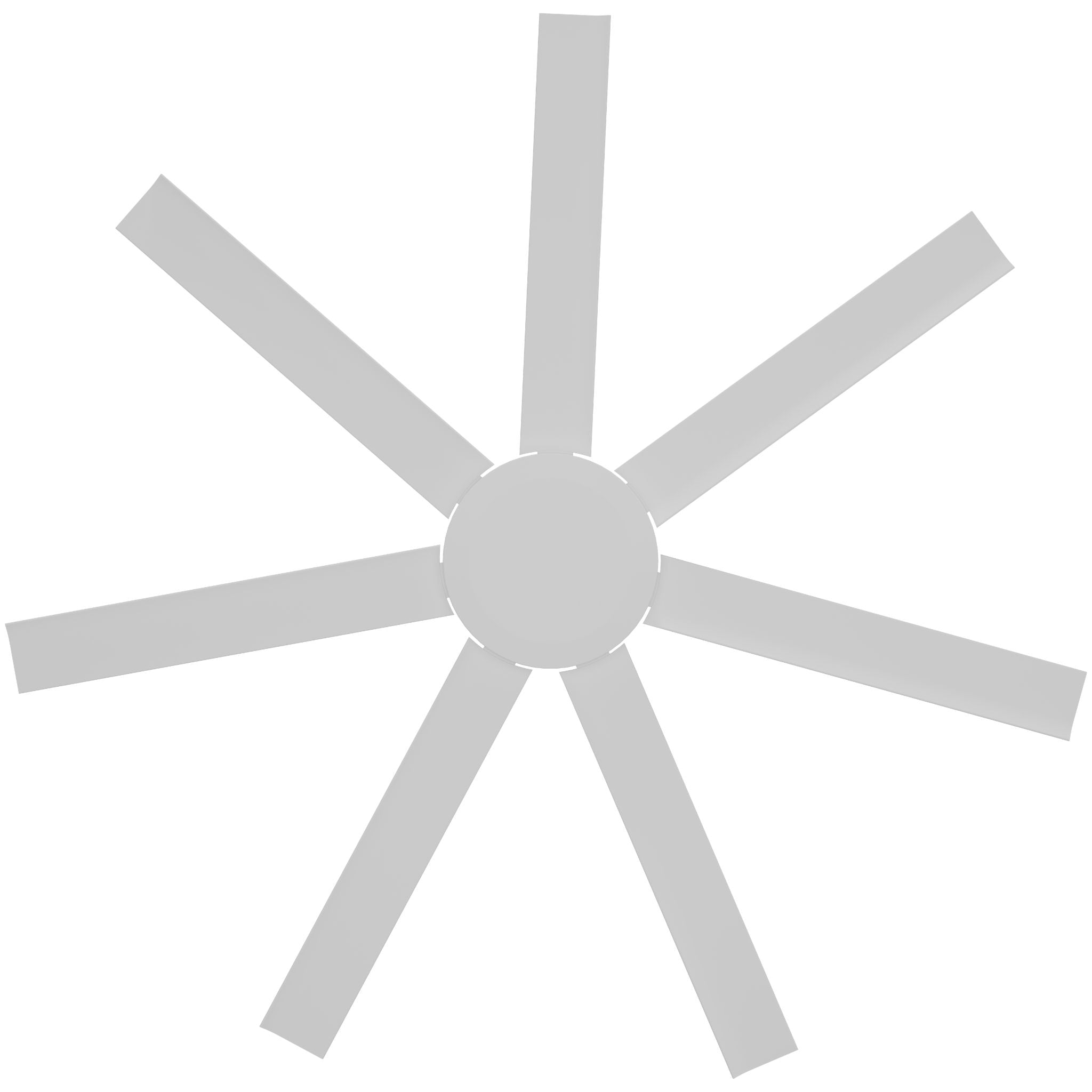 Calibo Alula 60" (1524mm) 7 Blade Indoor/Outdoor DC Ceiling Fan & Remote | White - Dubbo Lighting Centre