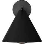 Calibo Becard Minimalist Cone Long Arm Outdoor Wall Light | Black - Dubbo Lighting Centre