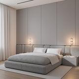 Calibo Bower Modern Alabaster Stone Capsule LED Wall Light | Alabaster with Brass - Dubbo Lighting Centre