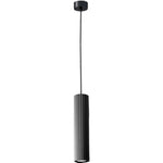 Calibo Canary Fluted 300mm Pendant | Black - Dubbo Lighting Centre