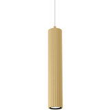 Calibo Canary Fluted 500mm Pendant | Brass - Dubbo Lighting Centre