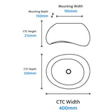 Calibo Cardinal Wabi Sabi Wall/Ceiling Light | 400mm - Dubbo Lighting Centre