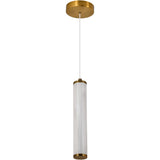 Calibo Charm Modern Fluted 1 Light Pendant - Dubbo Lighting Centre
