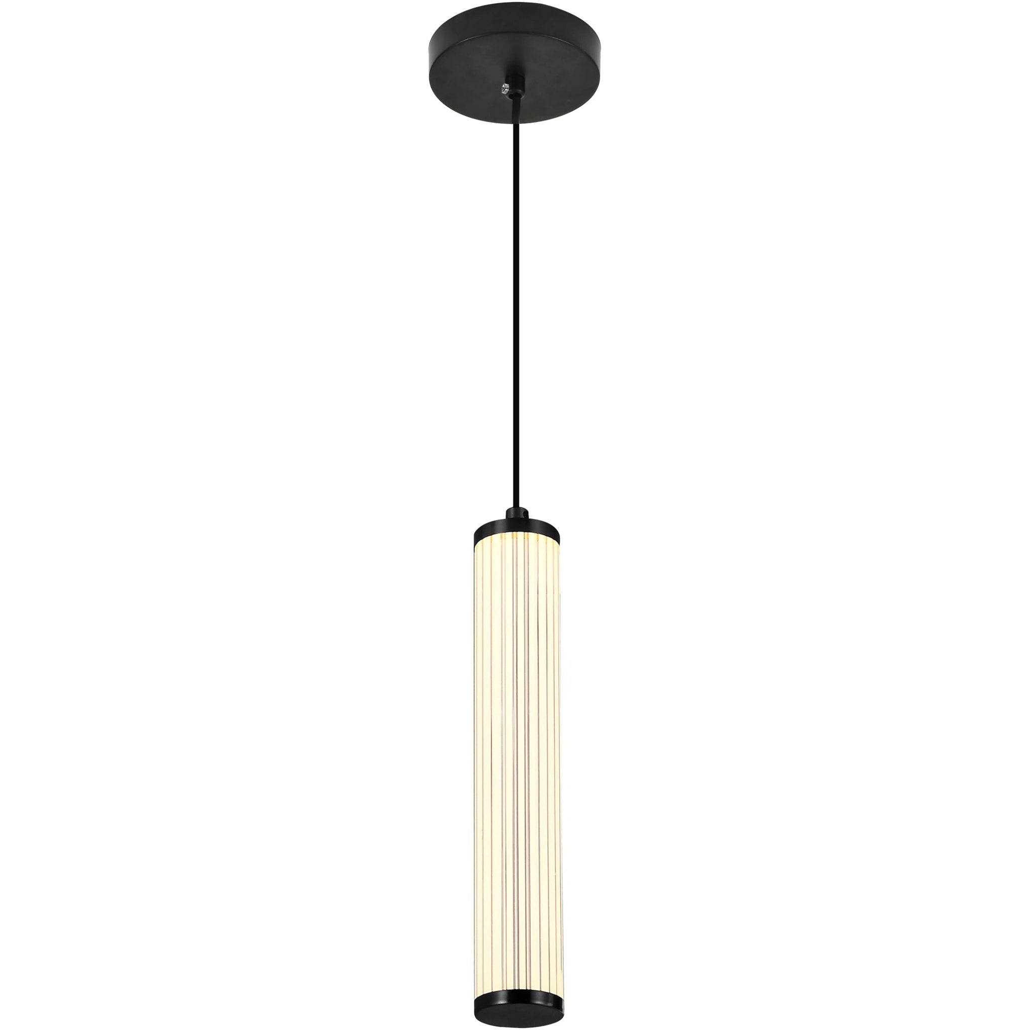 Calibo Charm Modern Fluted 1 Light Pendant - Dubbo Lighting Centre