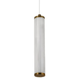 Calibo Charm Modern Fluted 1 Light Pendant - Dubbo Lighting Centre