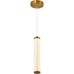 Calibo Charm Modern Fluted 1 Light Pendant - Dubbo Lighting Centre