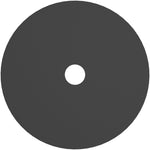 Calibo Crest 200mm Round Back Plate Only | Black - Dubbo Lighting Centre