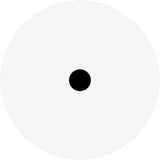 Calibo Crest 200mm Round Back Plate Only | White - Dubbo Lighting Centre