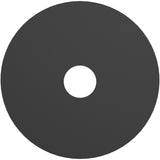 Calibo Crest 300mm Round Back Plate Only | Black - Dubbo Lighting Centre