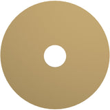 Calibo Crest 300mm Round Back Plate Only | Brass - Dubbo Lighting Centre