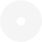 Calibo Crest 300mm Round Back Plate Only | White - Dubbo Lighting Centre