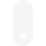 Calibo Crest 320mm Oval Back Plate Only | White - Dubbo Lighting Centre