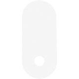 Calibo Crest 320mm Oval Back Plate Only | White - Dubbo Lighting Centre