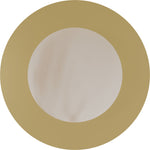 Calibo Crest Alabaster Glass 120mm Orb Wall Light Round Plate 200mm | Brass - Dubbo Lighting Centre