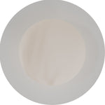 Calibo Crest Alabaster Glass 120mm Orb Wall Light Round Plate 200mm | White - Dubbo Lighting Centre