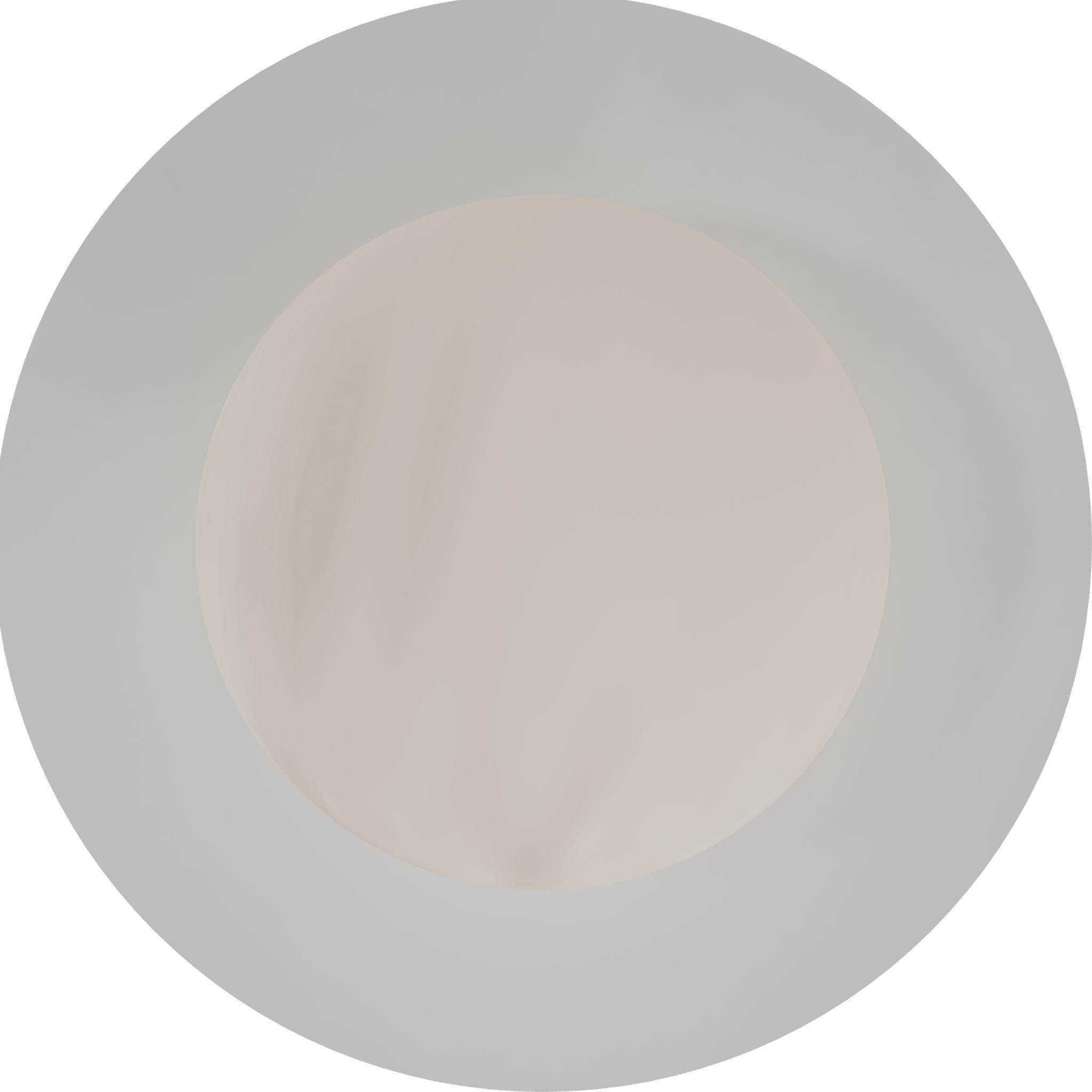 Calibo Crest Alabaster Glass 120mm Orb Wall Light Round Plate 200mm | White - Dubbo Lighting Centre