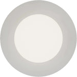 Calibo Crest Opal Glass 120mm Orb Wall Light Round Plate 200mm | White - Dubbo Lighting Centre