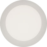 Calibo Crest Opal Glass 140mm Orb Wall Light Round Plate 200mm | White - Dubbo Lighting Centre