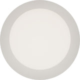 Calibo Crest Opal Glass 140mm Orb Wall Light Round Plate 200mm | White - Dubbo Lighting Centre