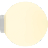 Calibo Crest Opal Glass 140mm Orb Wall Light | White - Dubbo Lighting Centre