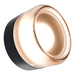 Calibo Gull Round Frosted Acrylic 3CCT LED Exterior Wall Light | Black - Dubbo Lighting Centre